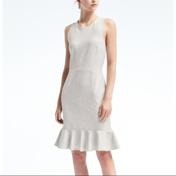 BANANA REPUBLIC Black Midi Dress - Picture 2 of 9